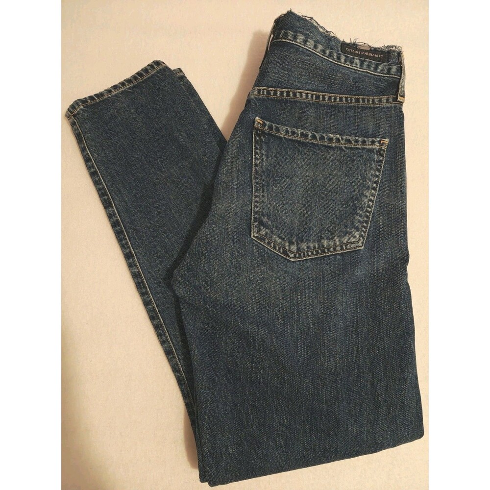 Citizens of Humanity Charlotte Jeans Womens 25 High Rise Straight Button Fly